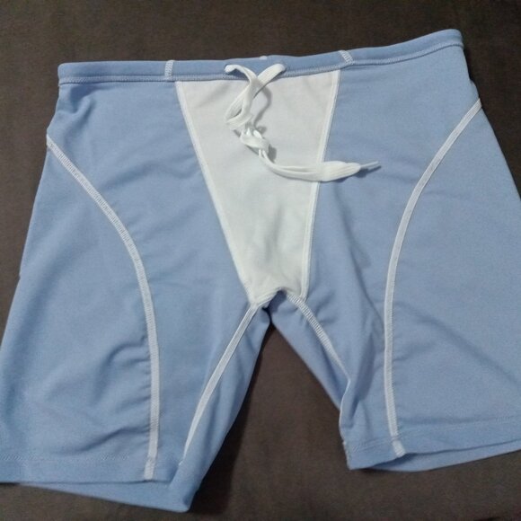 NWT SEOBEAN SWM JAMMER, ASIAN SIZE "XL" BABY BLUE (Estimate 32"-34") - Picture 5 of 8